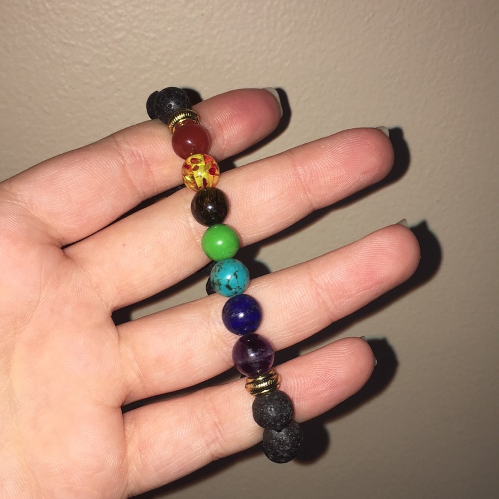 chakra stone healing bracelet | NWOT